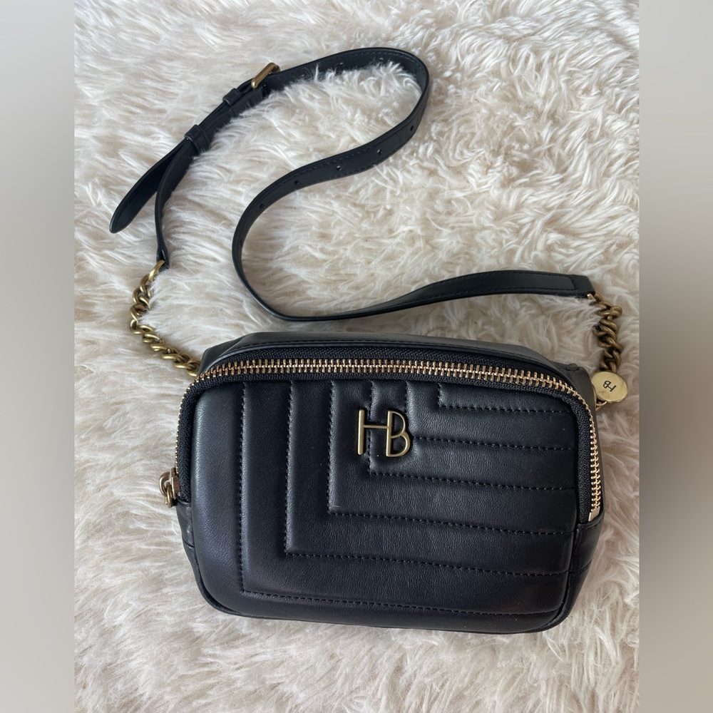 Henri Bendel Mini Belt Bag in Black